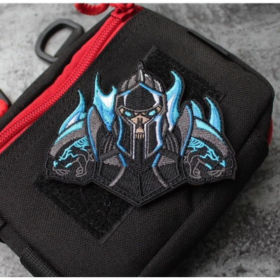 Patch_miếng dán velcro vải hiệp sỹ bóng đêm_chiến binh_chiến thuật