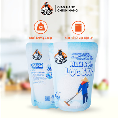 Muối Biển Lọc Sấy 325g thương hiệu Ông Chà Và – Hàng chính hãng