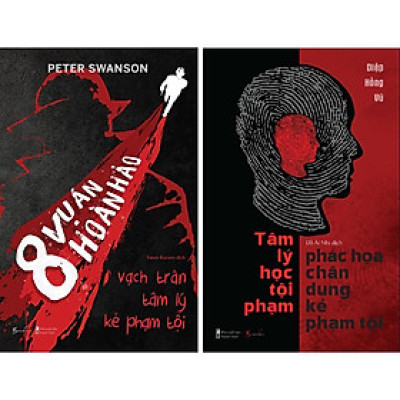 Sách - 8 Vụ Án Hoàn Hảo + Tâm Lý Học Tội Pham - AZ Việt Nam