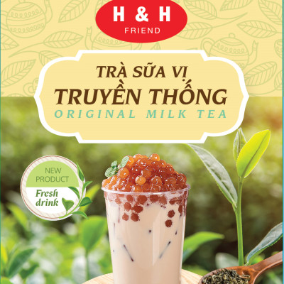 Trà sữa vị truyền thống H&H Friend túi 1kg
