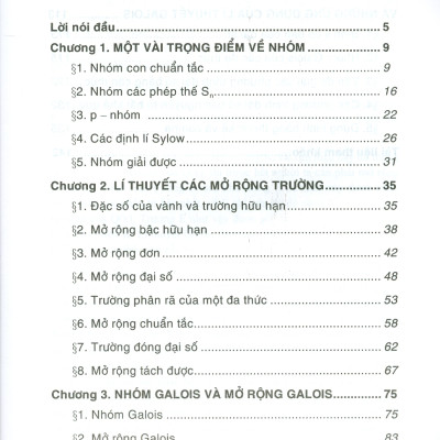 Cơ Sở Lí Thuyết Galois