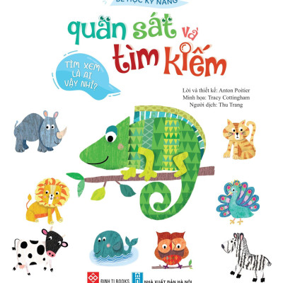 Bé Học Kỹ Năng Quan Sát Và Tìm Kiếm - Tìm Xem Là Ai Vậy Nhỉ?