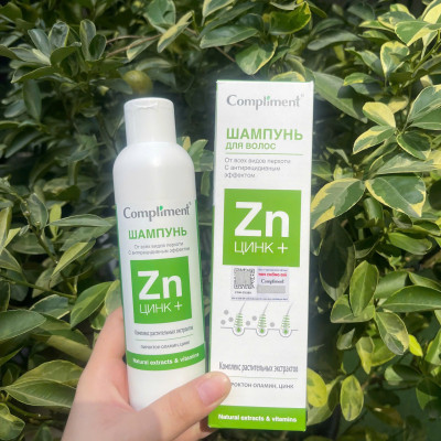 Dầu gội Zn Compliment ngăn gàu, giảm ngứa vẩy nến da đầu 