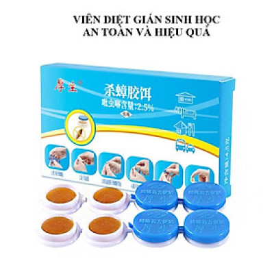 Thuốc diệt gián sinh học Housheng, diệt tận gốc tất cả các loại gián, hiệu quả, an toàn.