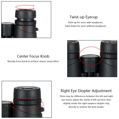 Ống nhòm chống va đập,chống sương mù10X42