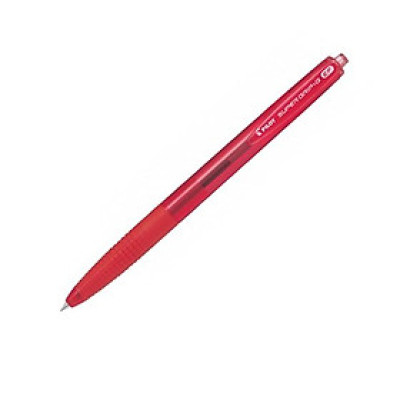 Bút Bi Super Grip.G RR Pilot BPGG-8R-EF-RR - Mực Đỏ(12 CAY/HOP)(B.T)