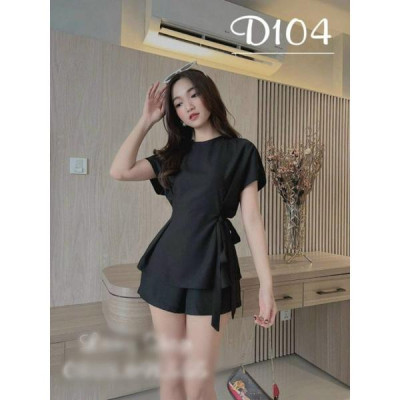 Bộ đồ dạo phố thắt eo siêu xinh