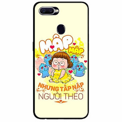 Ốp lưng in cho Oppo A7/ A5s Mẫu Mập Tấp Người Theo Nữ