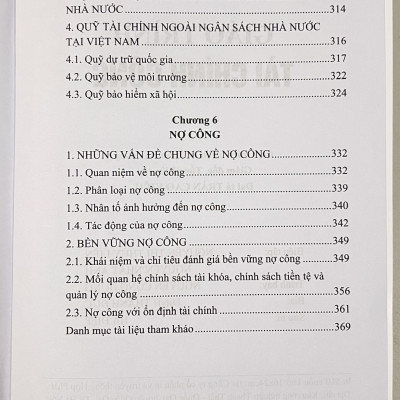 Sách - Giáo Trình Tài Chính Công