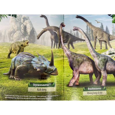 Song ngữ đầu tiên của bé_Thế giới bằng tranh_Thế giới khủng long (Mới)