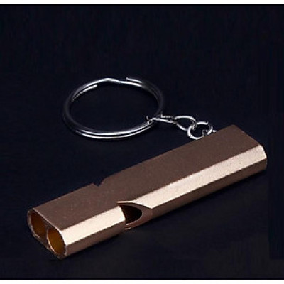 Còi nhôm âm kép huấn luyện chim săn mồi thú cưng