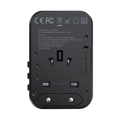 Củ sạc Choetech PD5009 du lịch đa năng công suất cao 65W (2 USB C+ 1 USB A)  (Hàng chính hãng)