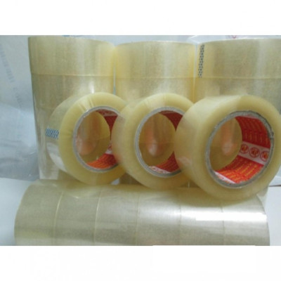 [XẢ KHO] Băng keo trong (1 cuộn), băng dính. Cuộn 200 yard, bản 4,8 cm hàng loại tốt, keo bảo đảm