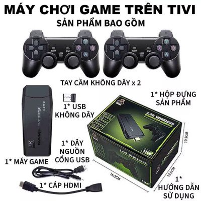 Máy Chơi Game Trực Tiếp Tivi X2 Pro – Ram 2GB, Tay Cầm Mới, 35.000Game Huyền Thoại Đã Cài Sẵn đèn ốp trần