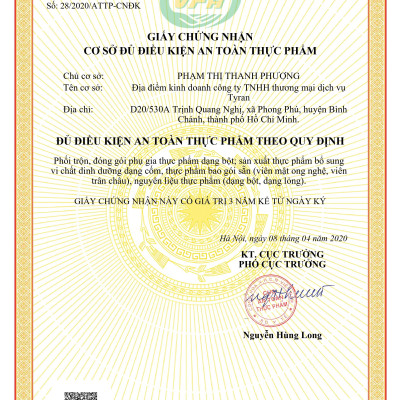 Mứt Thanh Long Pha Chế Déli - Chai 1L