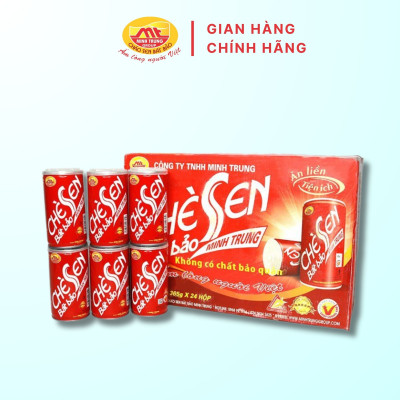 Chè sen bát bảo Minh Trung 365g - Chè Sen Bát Bảo 24 (thùng 24 lon)