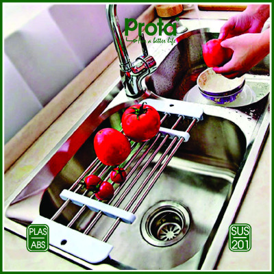 [CHÍNH HÃNG] Giá kệ inox gác bồn rửa chén Prota, dày, bền, hạn chế bị gỉ sét- Bảo hành 12 tháng – Cam kết 1 đổi 1