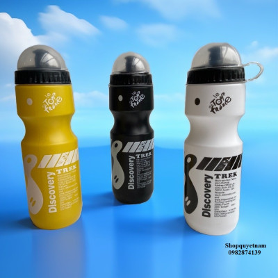Bình nước xe đạp thể thao cao cấp và gọng bình, dung tích 750ml