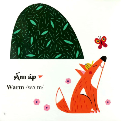 Sách Đục Trổ Thông Minh - Những Từ Vựng Đầu Đời Của Bé - My First Words- Thời Tiết - Weather