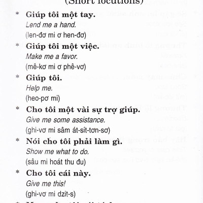 Căn Bản Đàm Thoại Tiếng Anh (Dành Cho Tài Xế Taxi, Cyclo, Honda Ôm) (Tái Bản)
