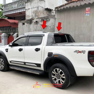 Thanh Giá Nóc xe Bán Tải Ranger, BT 50 chân cao và chân thấp đời 2015-2021