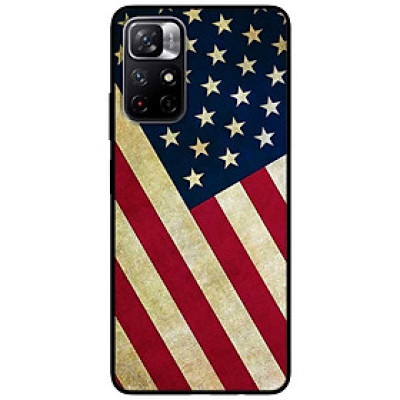 Ốp lưng dành cho Xiaomi Redmi Note 11 5G - Redmi Note 11T - Redmi Note 11S - Cờ Mỹ