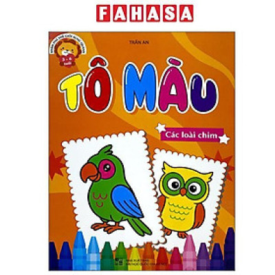 Sách - Khám Phá Thế Giới Xung Quanh - Tô Màu Các Loài Chim