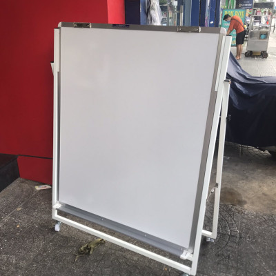 Bảng Flipchart chân gấp viết bút lông từ Laminate KT 100x120cm