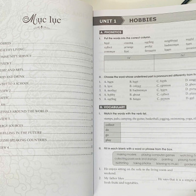 Bài tập thực hành tiếng Anh 7 - Có đáp án (Dùng kèm SGK Global Success) Bản mới 2024