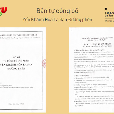 [CÓ 35% YẾN TƯƠI] Yến Khánh Hòa La San Đường Phèn