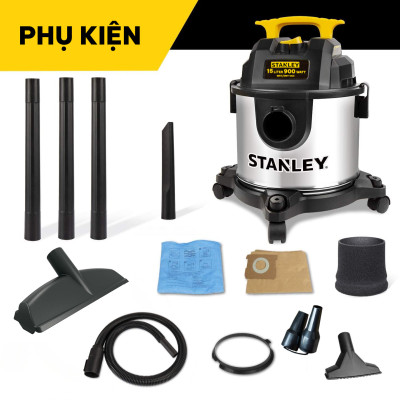 Máy hút bụi Gia dụng 3 chức năng Stanley SL19301-4BA – 15L – 13Kpa - HÀNG CHÍNH HÃNG