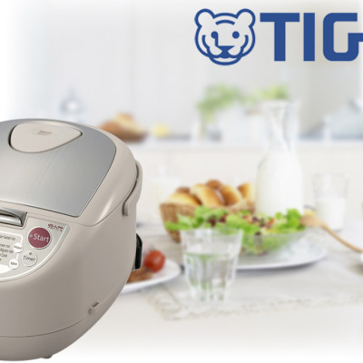 Nồi Cơm Điện Tử Tiger JBA-T18W - 1.8L - Hàng Chính Hãng