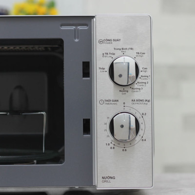 Lò Vi Sóng Có Nướng Sharp R-G227VN-M - 20L - Hàng chính hãng