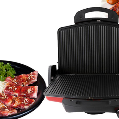 Kẹp Nướng Thịt Đa Năng Tiross TS9653 - Đỏ